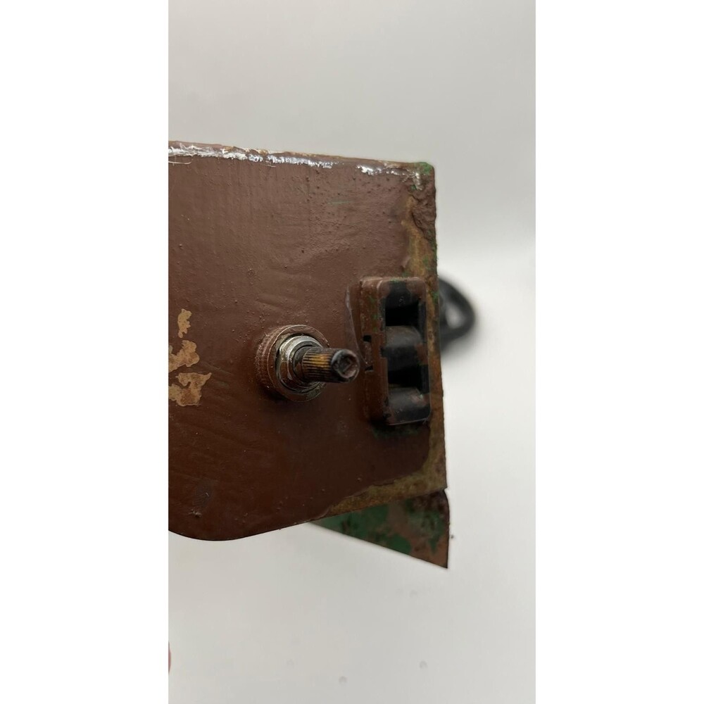 Strawsine Vintage EXIT Sign Light Metal Housing Corded Wall Mount Tested - Picture 5 of 10